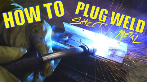 weld in sheet metal hole plugs|plug weld not completely filled.